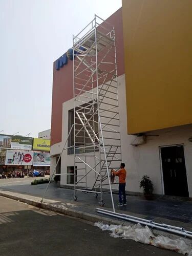 Aluminium Scaffolding Ladder, Size : 4mtr -30mtr