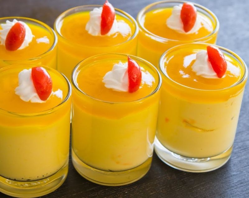 Mango mousse