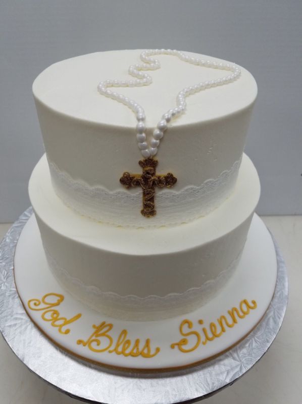 Baptism Cake