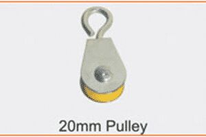 200mm Pulley, Rope material : Iron