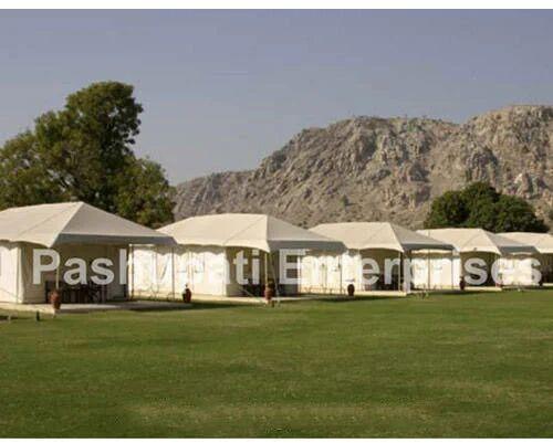 Multi Marquee Pvc Swiss Cottage Tent, For Resorts, Size : 24\'x12\'