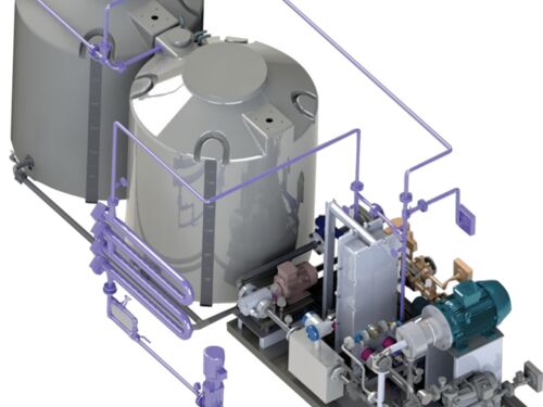 Raymer Engineering Electric Semi Automatic Emulsion Plant