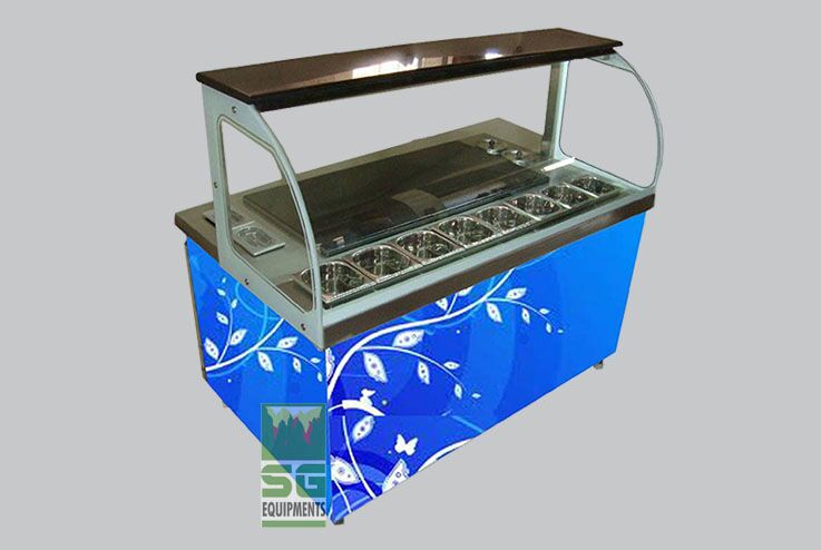 gelato cold counter