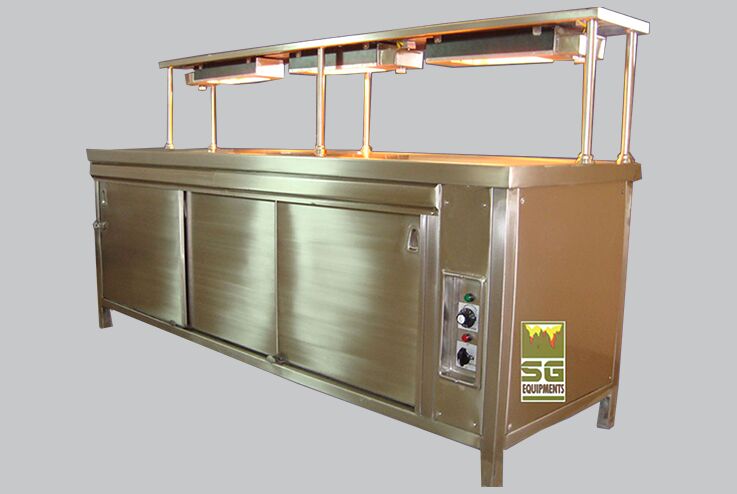 Hot Cabinet with Light Heaters