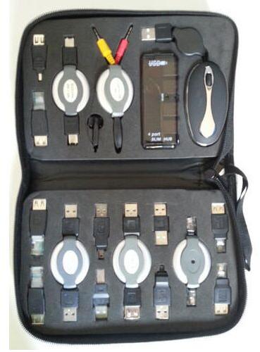 OEM Portable USB Kit, Color : Black