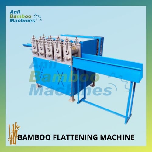 Anil Enterprises Semi-Automatic Bamboo Flattening Machine