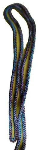 Black Polyester Cord, for Rappelling, Pattern : Plain