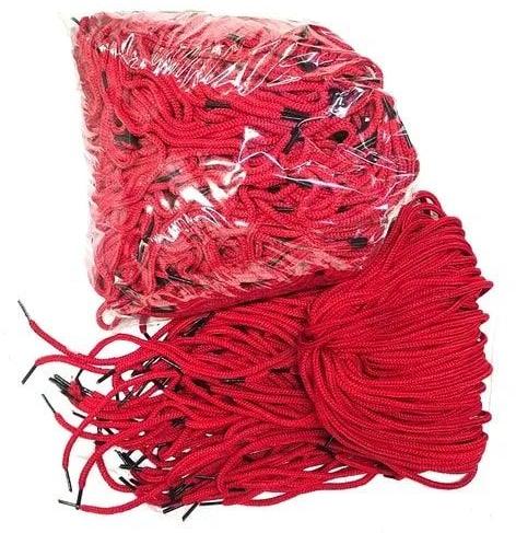 Polyester Red Garment Tipping Rope