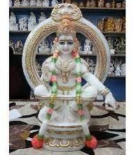 Marble Ayyappa Statue