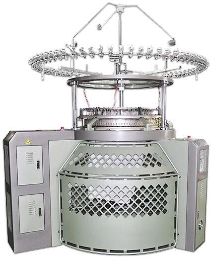 Kaixing 50/60 Hz Single Jersey Knitting Machines, Knitting Style : Circular