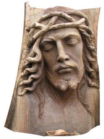 Christ Wood Sculpture