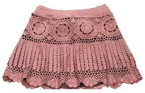 Crochet Short Skirt, Size : Small, Medium, large