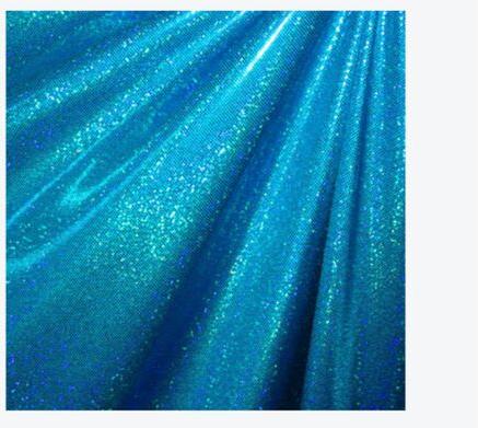 Crystal Blue Lycra Fabric, Packaging Type : Roll