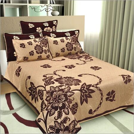 Cotton bed sheets, Size : 90x108 Inch