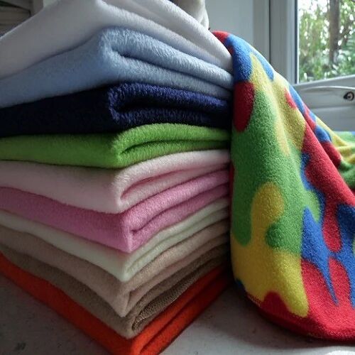 Polar Fleece Blankets, Size : 90x90 Inch