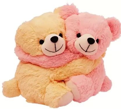 Couple Bear Soft Toy, for Baby Playing, Technics : Handmade