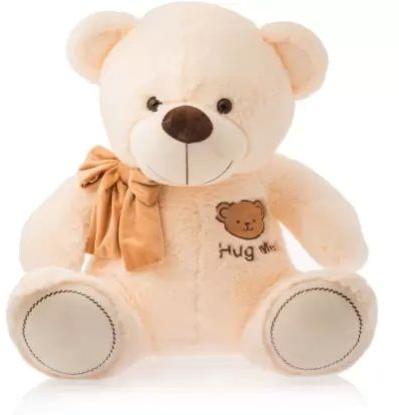 Cream Teddy Bear Soft Toy, Packaging Type : Plastic Bag