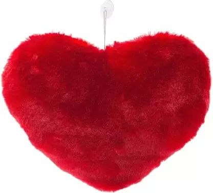 Plain Valentine Heart Pillow, Technics : Machine Made