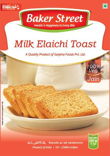 Milk Elaichi Toast, for Eating Purpose