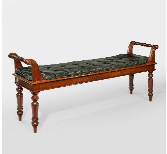 Polished Antique Couch, For Park Stting, Railway Station, Shape : Rectangular