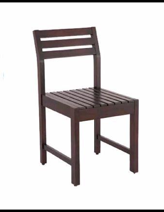 Wooden chair, Color : Brown