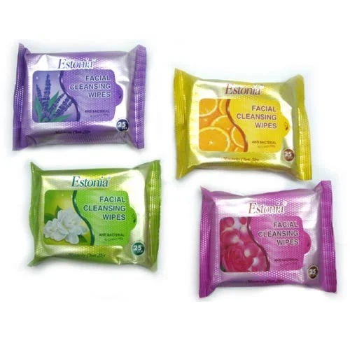 Spunlace Facial Cleansing Wipes, Packaging Type : Packet