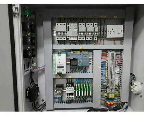Mild Steel PLC Control Panel, Power : 10 kW