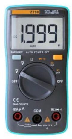 ZOTEK ZT98 Portable Autoranging Digital Multimeter