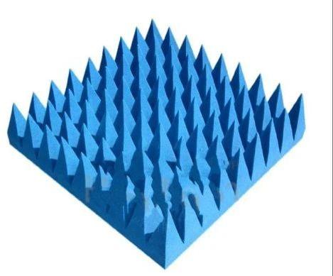 Blue Pyramidal Microwave Absorber, Shape : Square