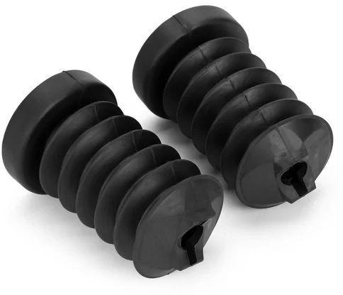 Black Round Rubber Shock Absorber, for Automobile Industry