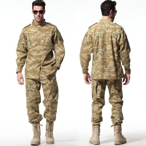 Men Cotton Camouflage Uniform, Gender : Male
