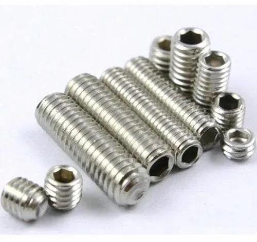 Round Hastelloy Grub Screw, for Fittings Use, Feature : Rust Proof