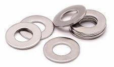 Round Polished Inconel Washers, Color : Silver