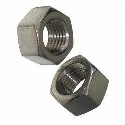 Stainless Steel Hex Nut, For Corrosion Resistant, Color : Silver