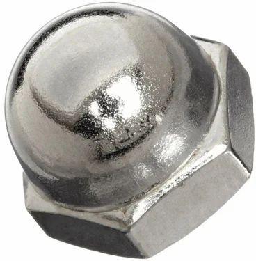 Titanium Dome Nut, For Industrial Use, Color : Silver
