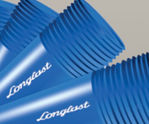 Longlast Round UPVC Threaded Joint Pipe, Color : Blue