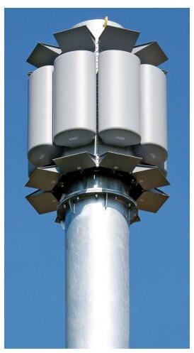 Broadband VHF-UHF Communication Antenna