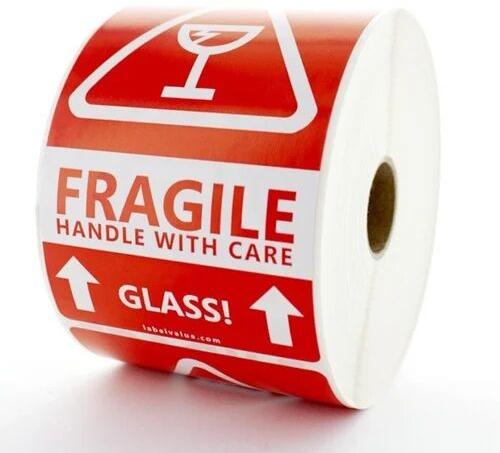 Plastic Glass Labels, Packaging Type : Roll