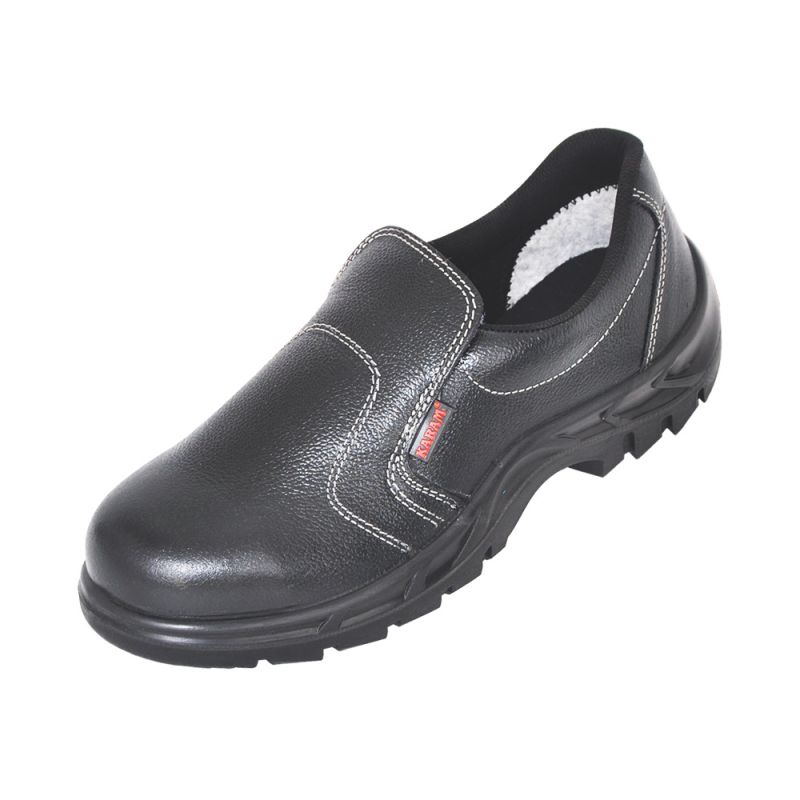 Executive Choice Slip-on Leather Safety Shoes