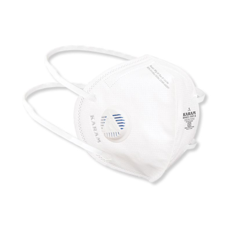 FFP1S Disposable Face Respirator with Headbands and Exhalation Valve