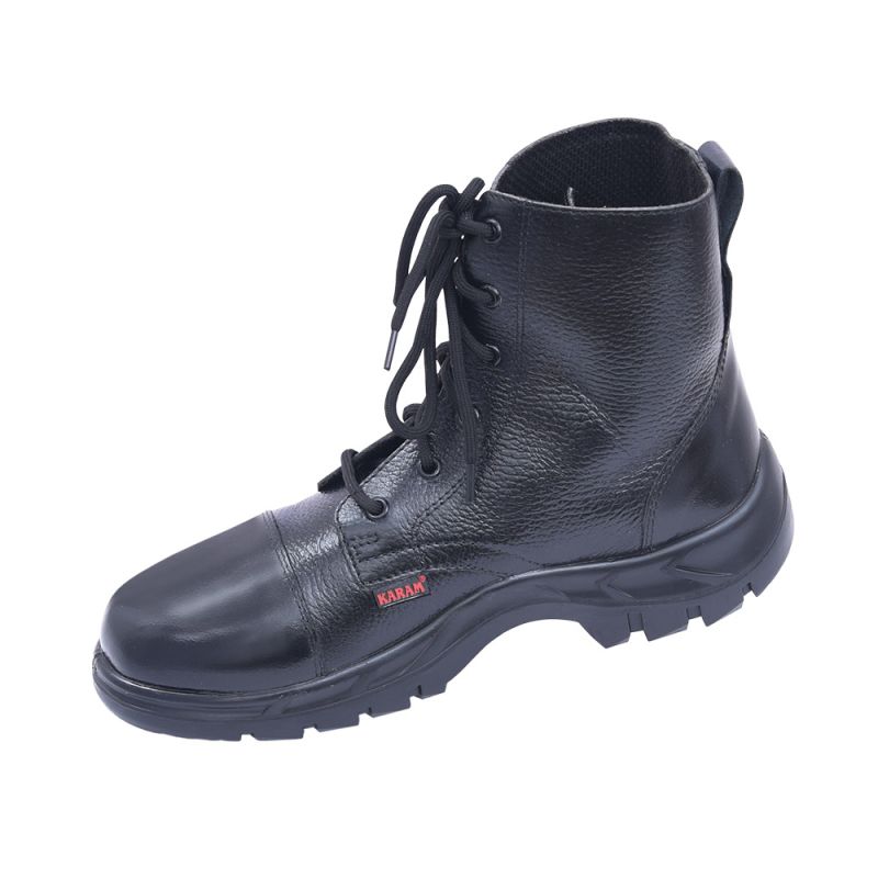 High Ankle Leather Safety Shoes
