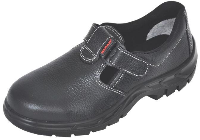 Ladies Slip-on Leather Safety Shoes