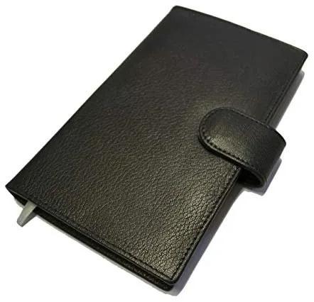 Black Paper Leather Diaries