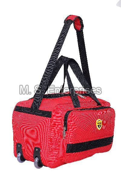 TBH14REDBLKPATTI Duffle Bag