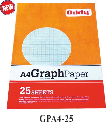 Oddy Graph Paper, Size : 210mm X 285mm