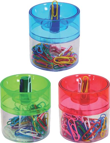 Plastic Magnetic Clips Dispenser