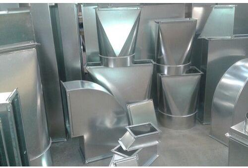  GI GALVANIZED DUCT, Color : Silver