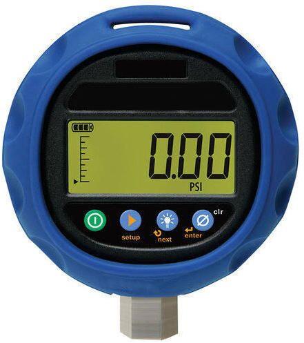 Round Plastic Digital Pressure Gauge, Dial Size : 4 inch