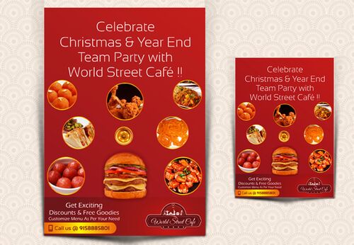 Menu card printing services