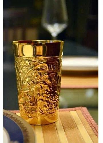 Golden Drinking Glass